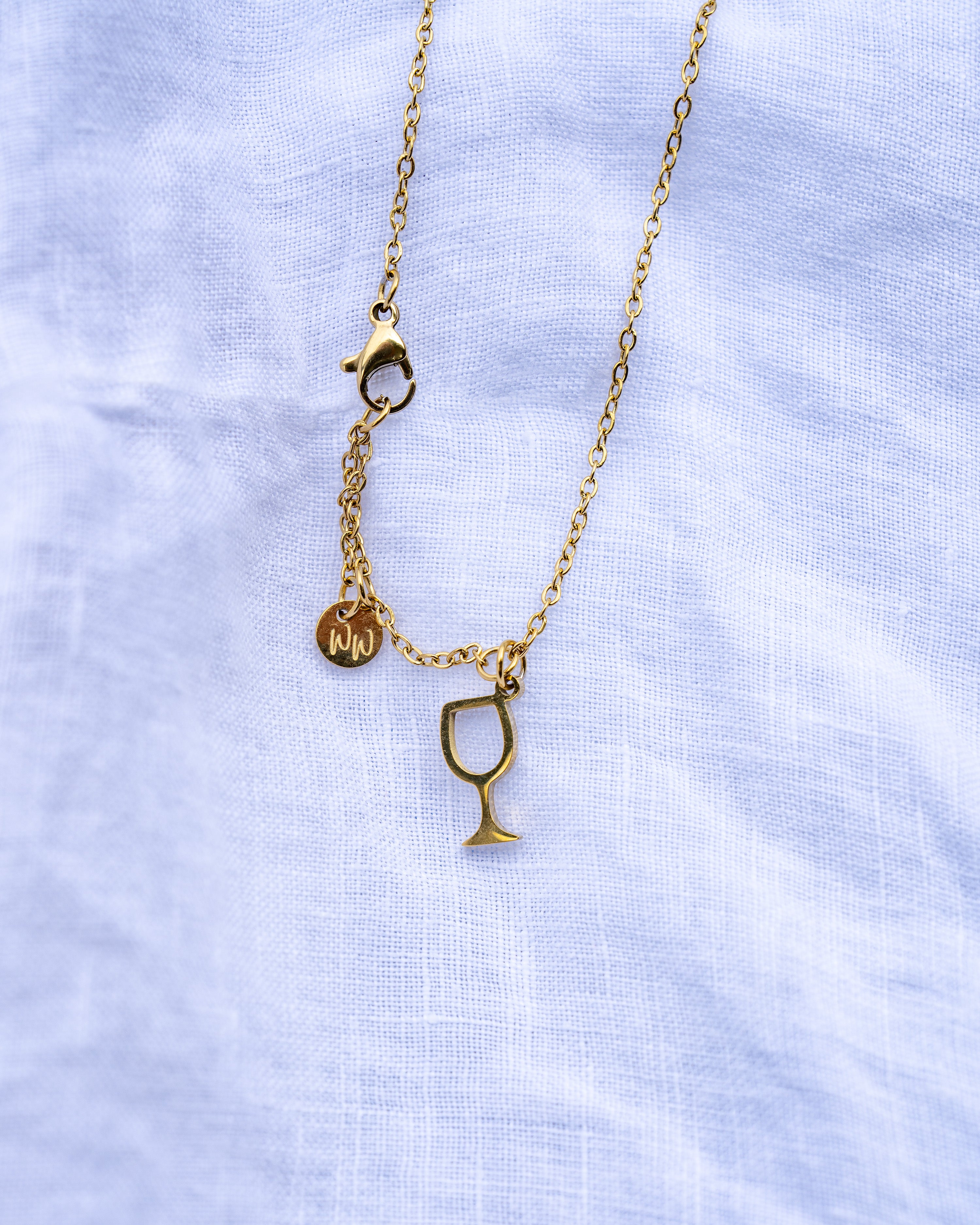 Halskette gold & silber