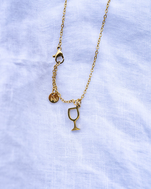 Halskette gold & silber