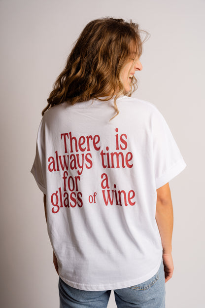 T-Shirt "Time for Wine"