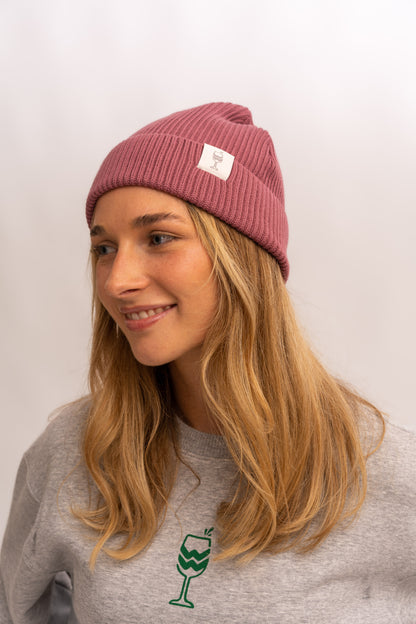 Beanie "Vino im Kopf"