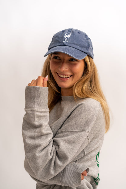 Vintage Cap "Weinglas"