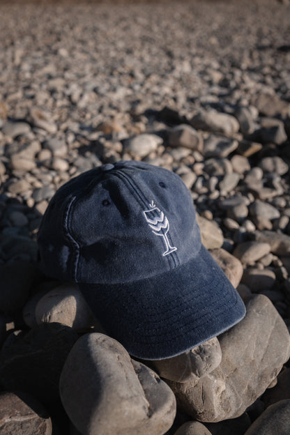 Vintage Cap "Weinglas"